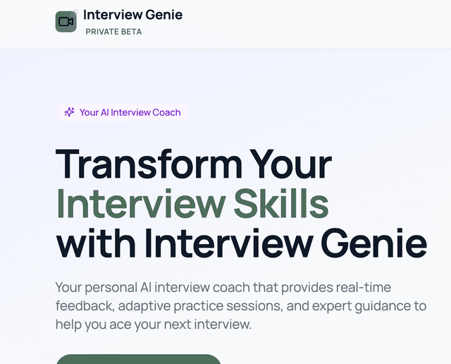 Interview Genie